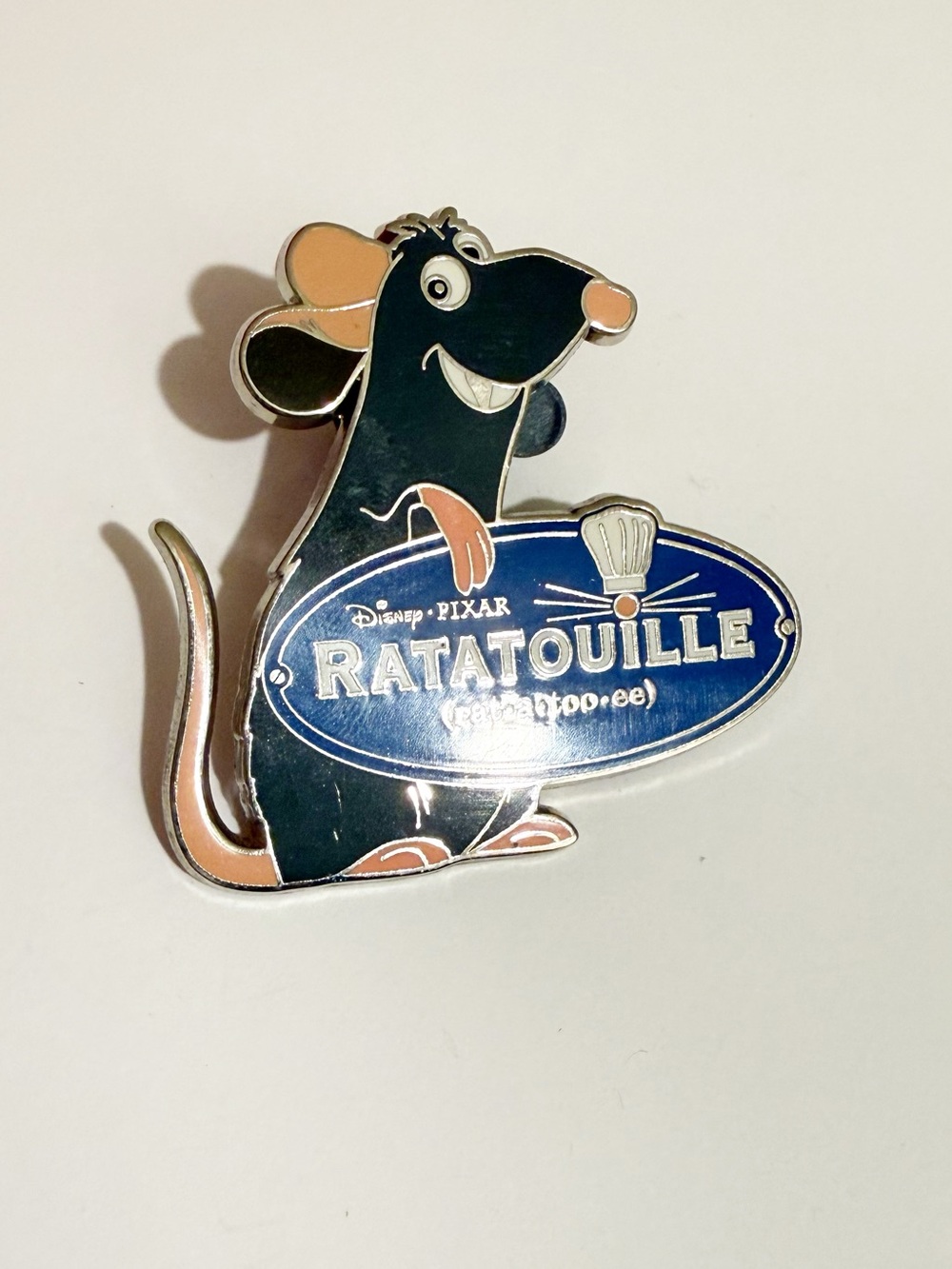 Disney Ratatouille Remy Pin - Black, Blue, Tan